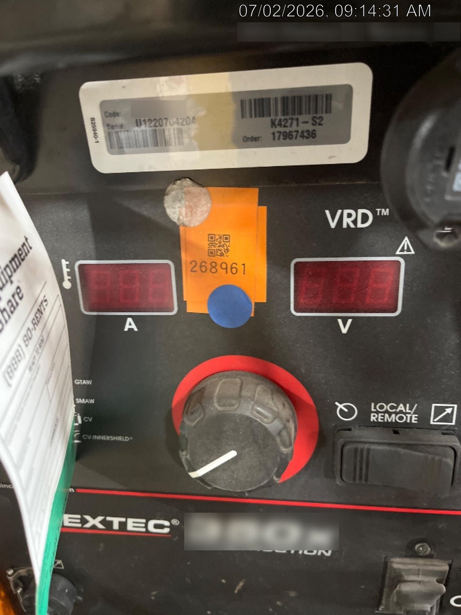2022 LINCOLN ELECTRIC FLEXTEC 350X