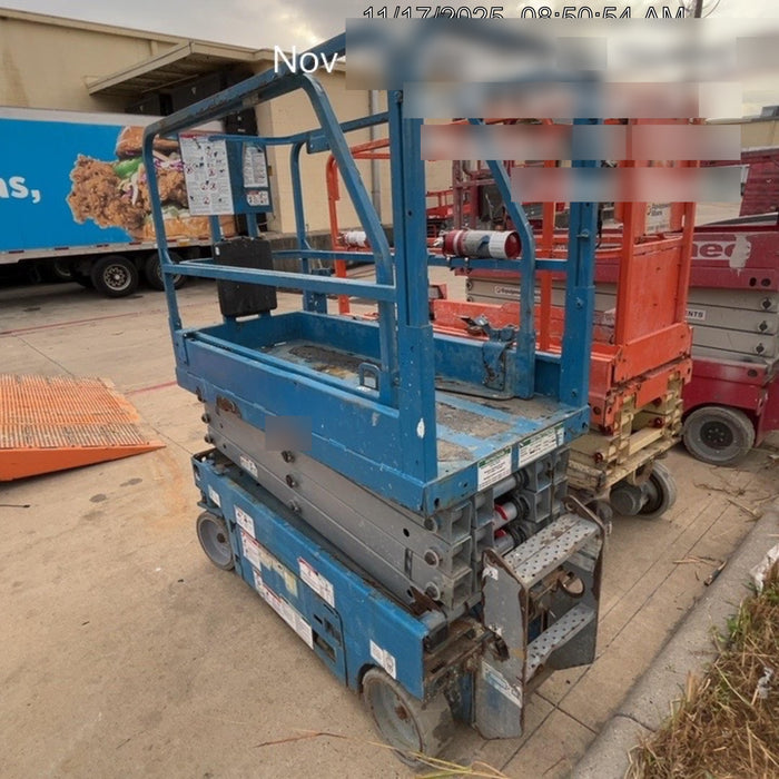 2019 Genie GS-1930 Fixed Rails with Chain Entry