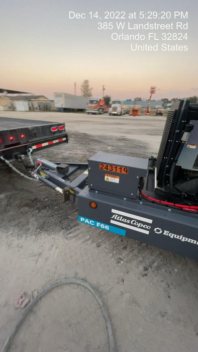 2022 ATLAS COPCO PAC F66 KD