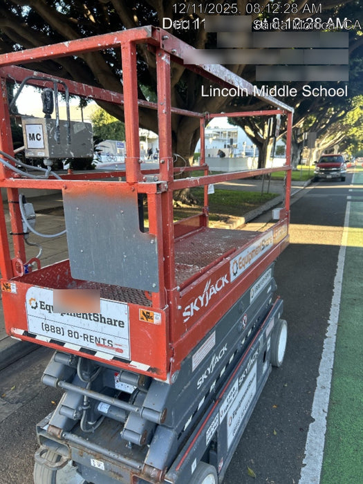 2019 Skyjack SJIII-3226 Standard Options