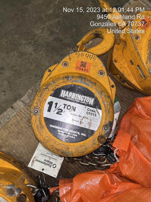 2020 HARRINGTON CF015-20