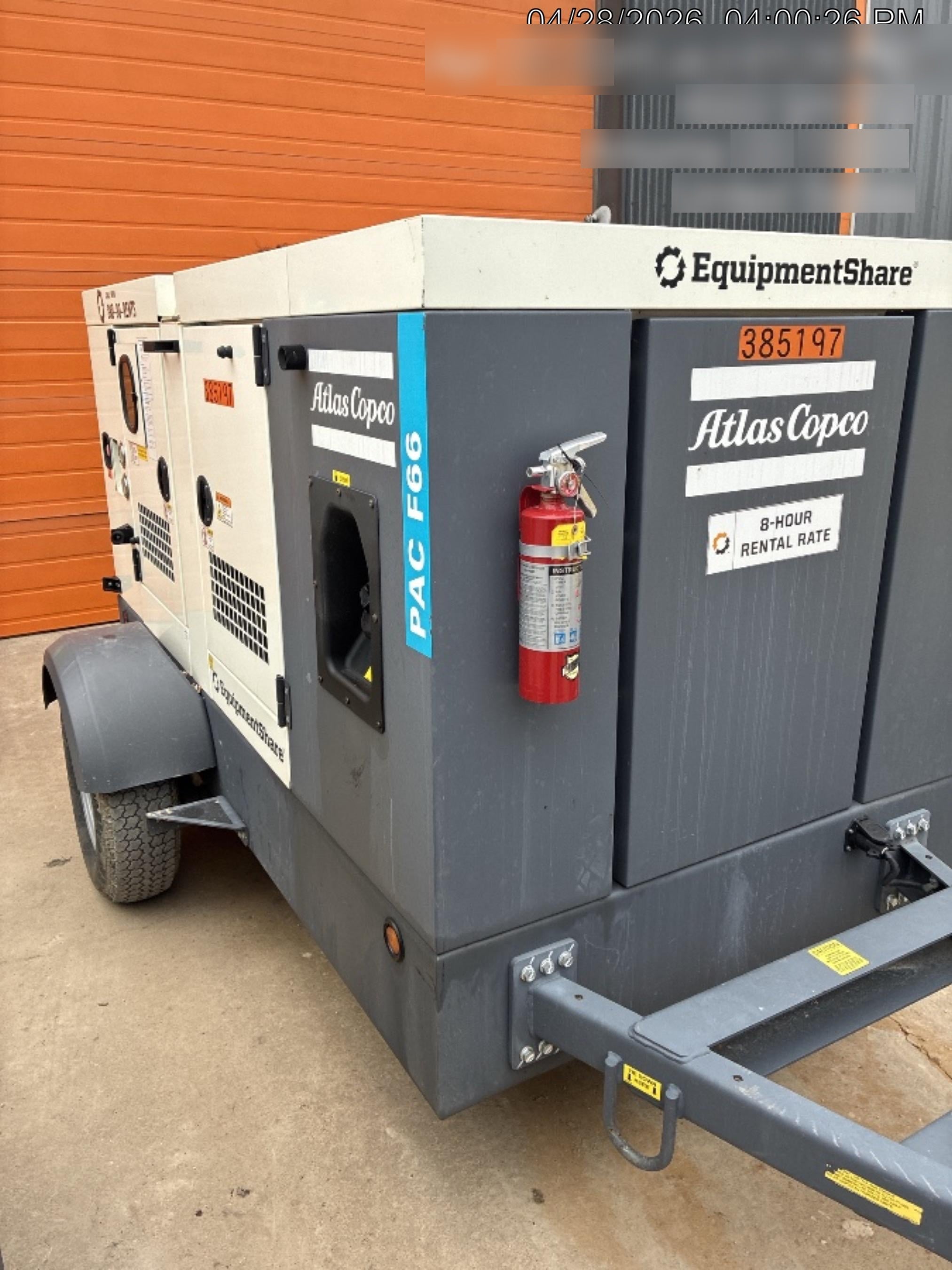 2023 ATLAS COPCO PAC F66 KD-S