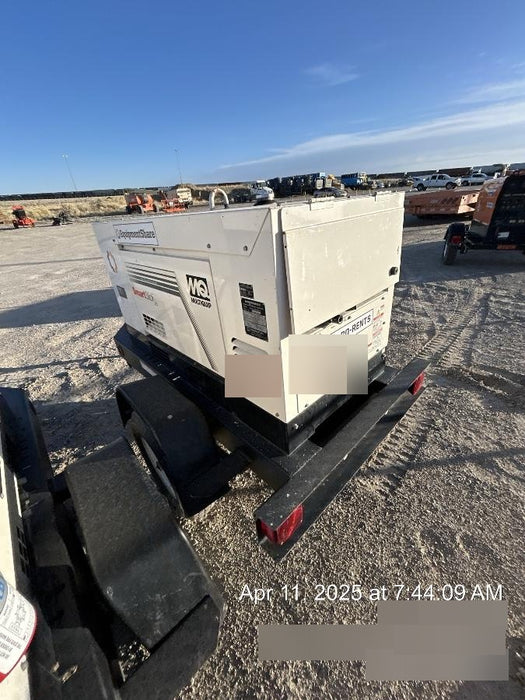 2020 Multiquip DLW400ESA4 400 amp Welder, 14kW, 120/240V, T4F Kubota, Trailer