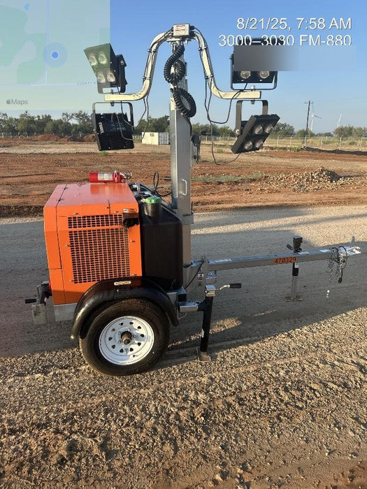 2024 Wanco WLTT-4MM4K Diesel, Deep Sea Controller, Shore Power Plug, Auto Start, (4) 350W LED Floodlights, 4kW Generator, 60 Gal Fuel Tank, 2" Ball, T3