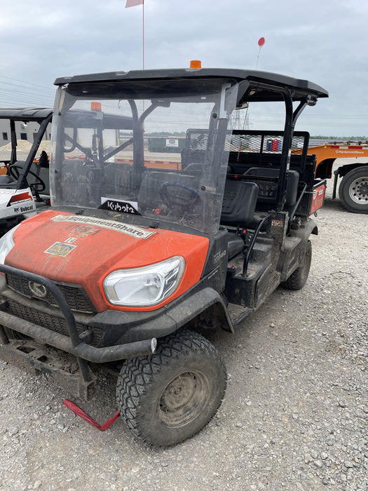 2021 Kubota RTV-X1140W-H Plastic Canopy, Windshield Acrylic Clear, LED Strobe Light, Wire Harness Kit, Back up Alarm