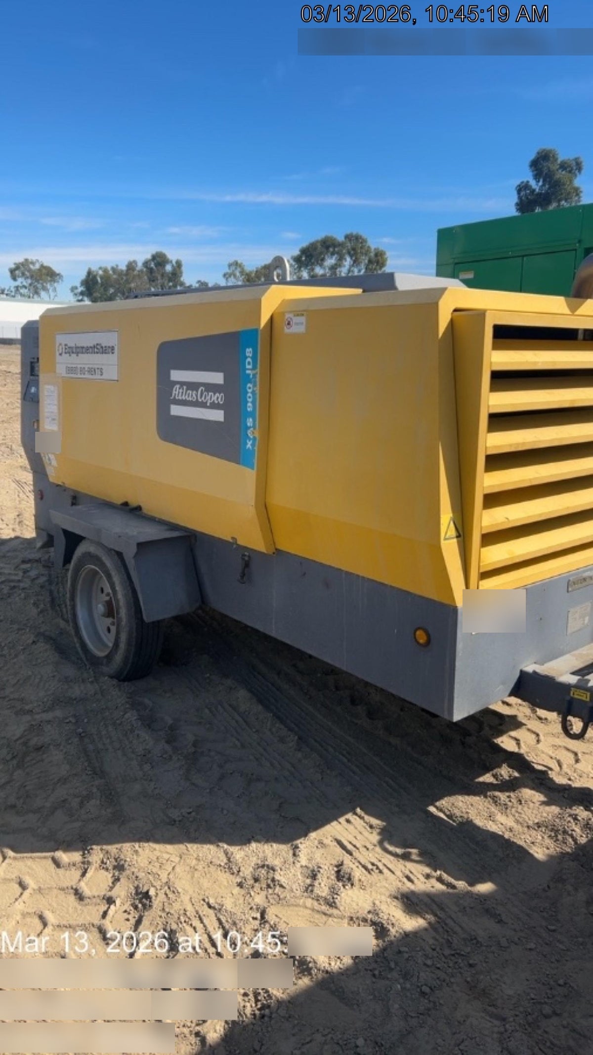 2020 ATLAS COPCO XAS 900