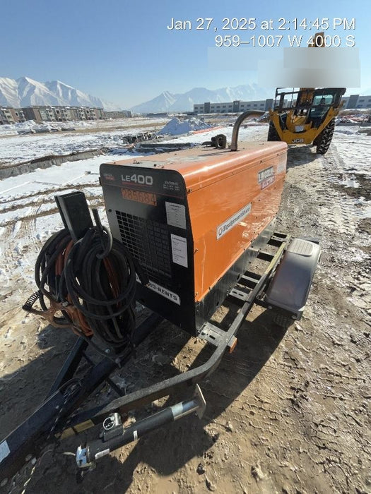 2022 Lincoln Electric LE400 Kubota V1505, Trlr, Cable Rack, Light Kit, ES Decals, T3