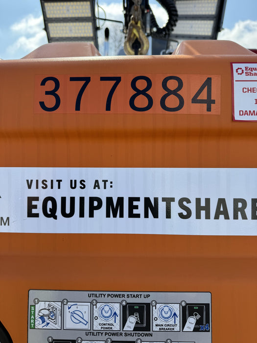 2023 Generac MLT2 Diesel, Flex Switch 120V Input, Powerzone Controller, 
(4) 320W LED Lights, 4kW Generator, 39.9 Gal Fuel Tank, 2" Ball, T3