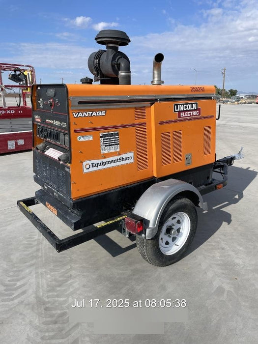 2022 Lincoln Electric Vantage 549X Crosslink Technology, Trailer Mounted, ES Decals, T3