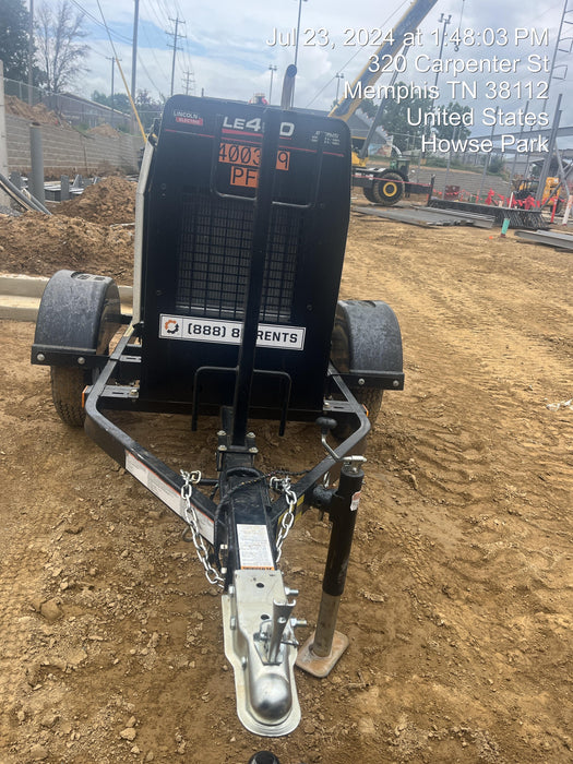 2024 Lincoln Electric LE400 Kubota V1505, Trlr, Cable Rack, Light Kit, ES Decals, T3