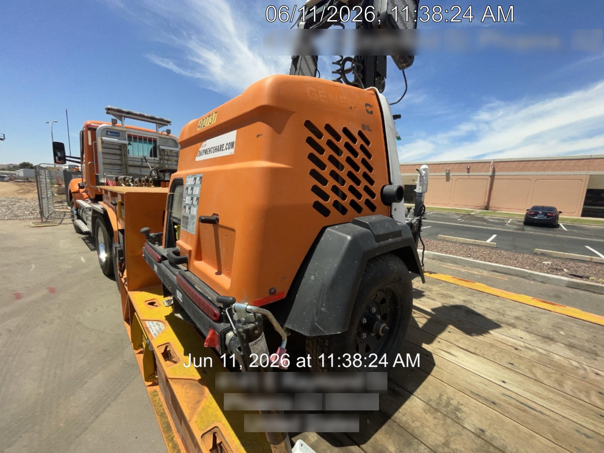 2024 Generac MLT2 Diesel, Flex Switch 120V Input, Powerzone Controller, 
(4) 320W LED Lights, 4kW Generator, 39.9 Gal Fuel Tank, 2" Ball, T3