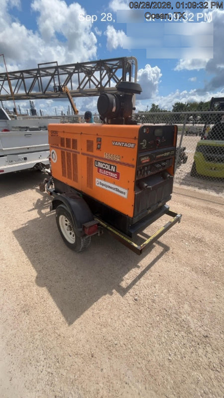 2021 Lincoln Electric Vantage 549X Ready Pak 3, ORANGE (includes trailer, cable rack, fender light kit)