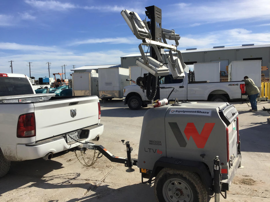 2019 Wacker Neuson LTV6K-LED LTV6K Light Tower, LED 300W, Telematics EQ SH Kubota