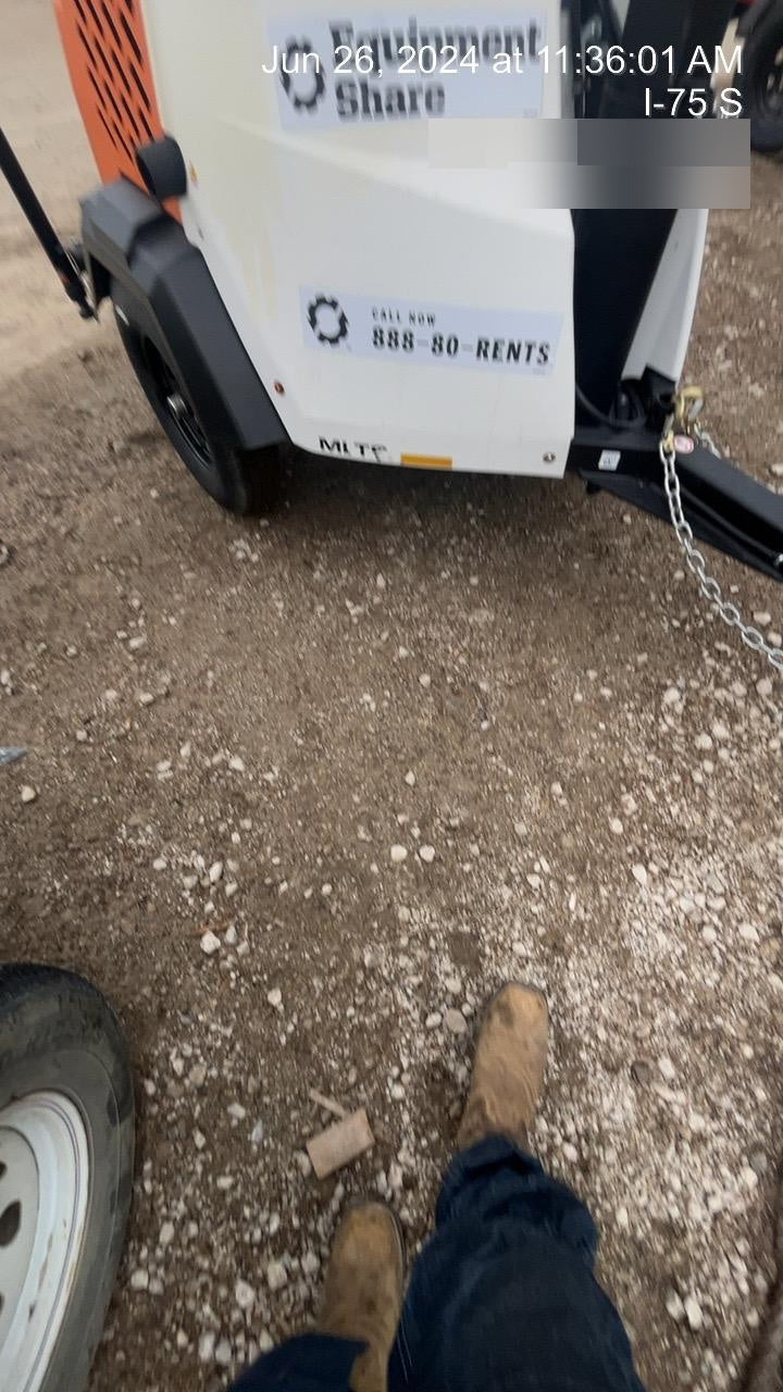 2024 Generac MLT2 Diesel, Flex Switch 120V Input, Powerzone Controller, 
(4) 320W LED Lights, 4kW Generator, 39.9 Gal Fuel Tank, 2" Ball, T3