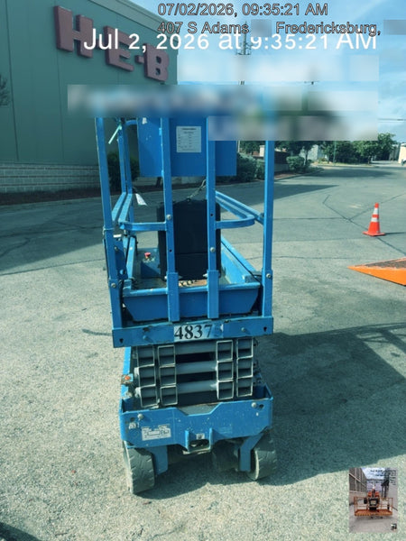 2019 Genie GS-1930 Fixed rails with chain Entry