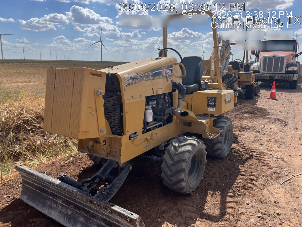 2019 VERMEER RTX450