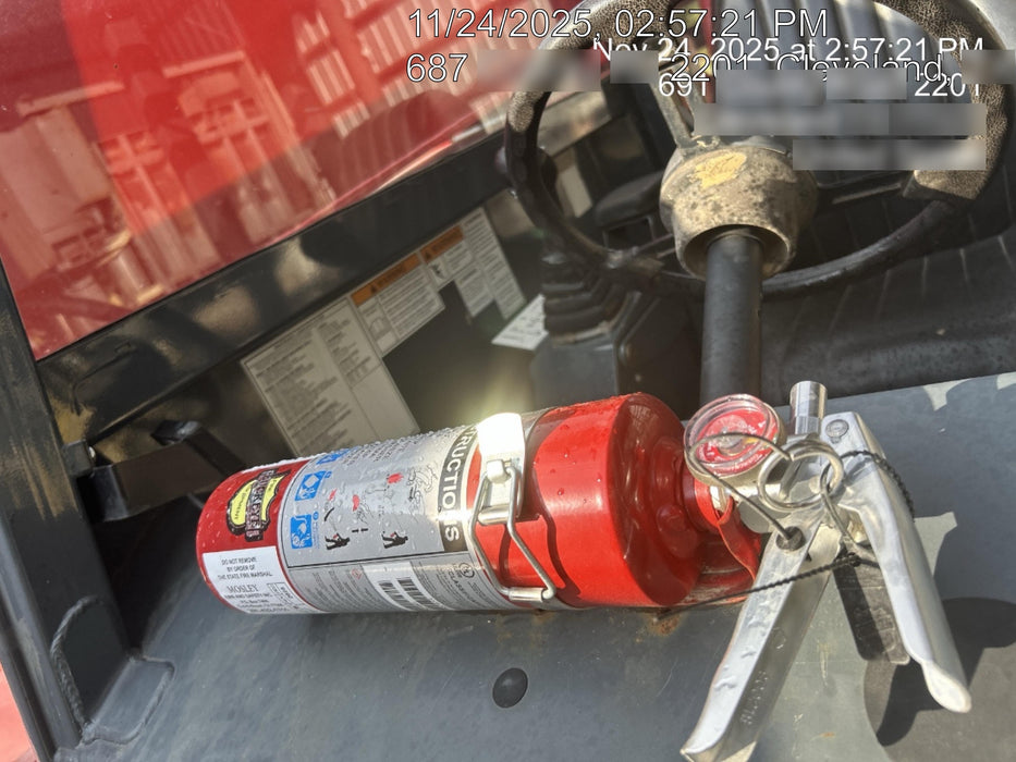 2019 Manitou MTA10055 Manitou MTA10055 - 120 HP T4, Canopy, Worklights/Strobe, Beacon, 66" Carriage, 60" Forks, Solid Tires, Lift Hook, Aux Hydraulics