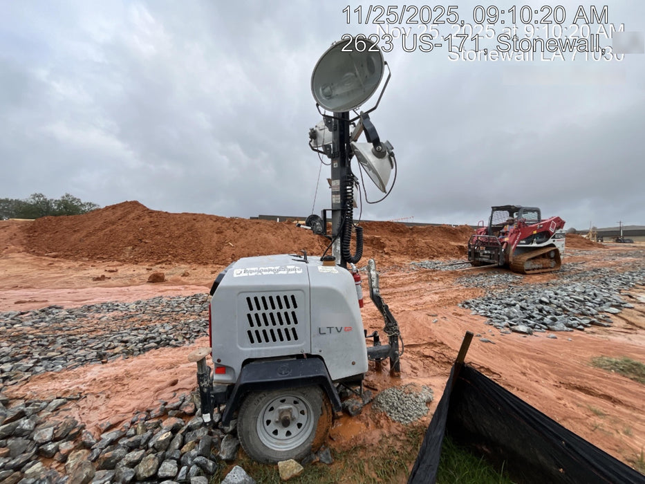 2019 Wacker Neuson LTV6L-MH Mobile Light Tower w/Fuel Level Sensor Installed