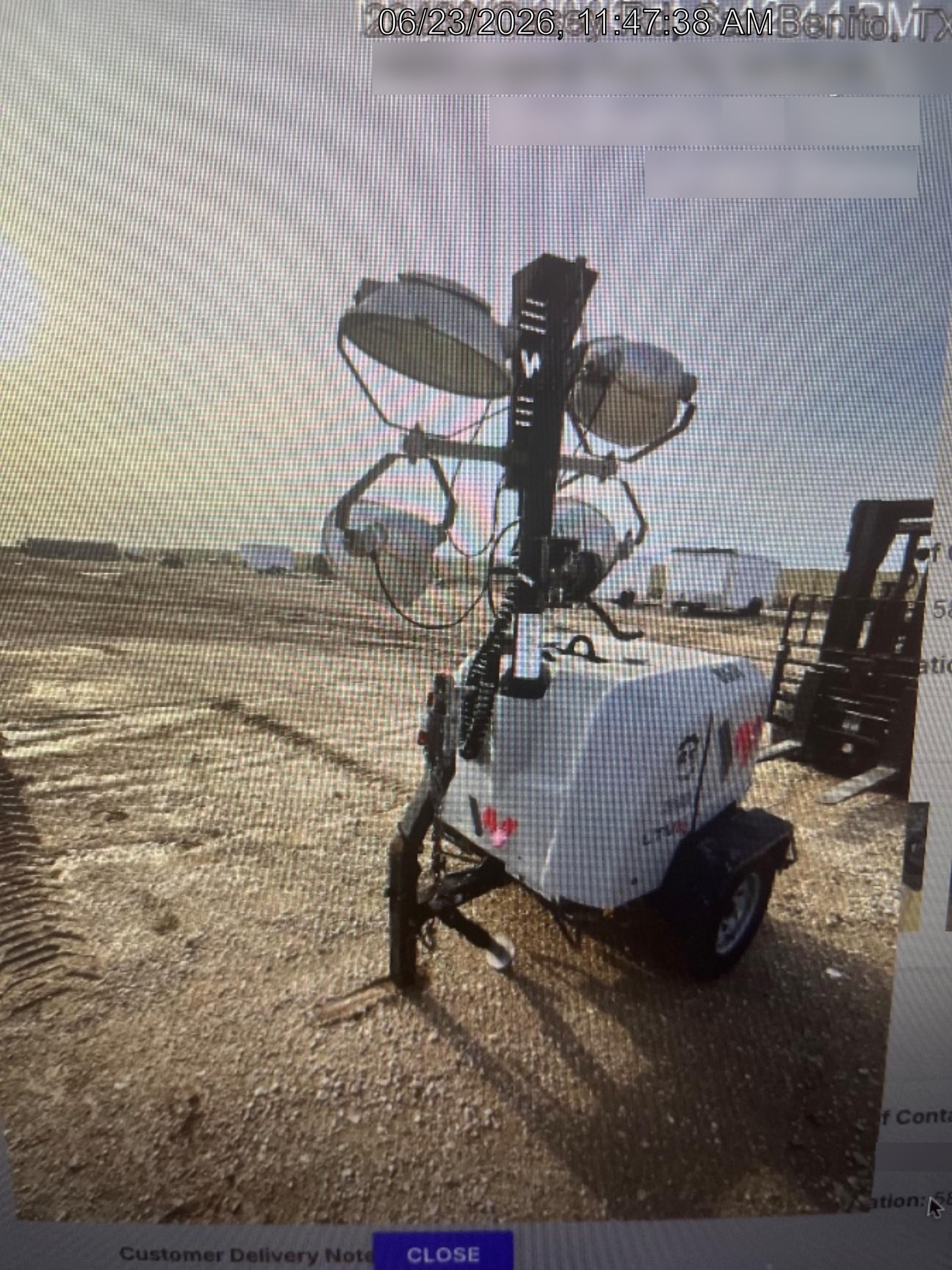 2018 Wacker Neuson LTV6L-MH Wacker Neuson LTV6L Towable Light Tower