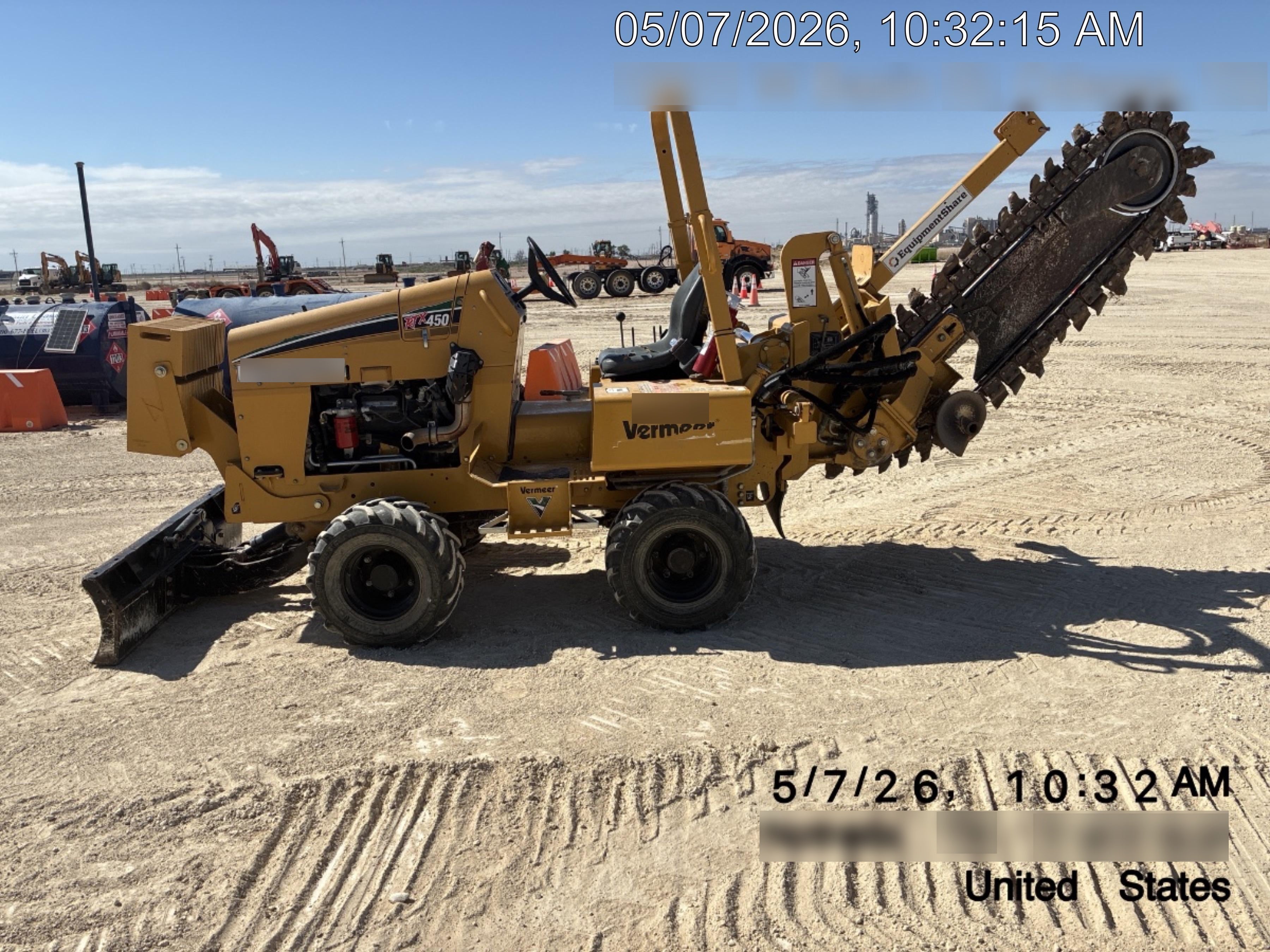 2019 VERMEER RTX450