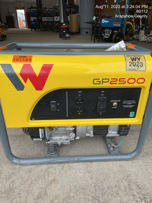 2021 WACKER NEUSON GP2500A