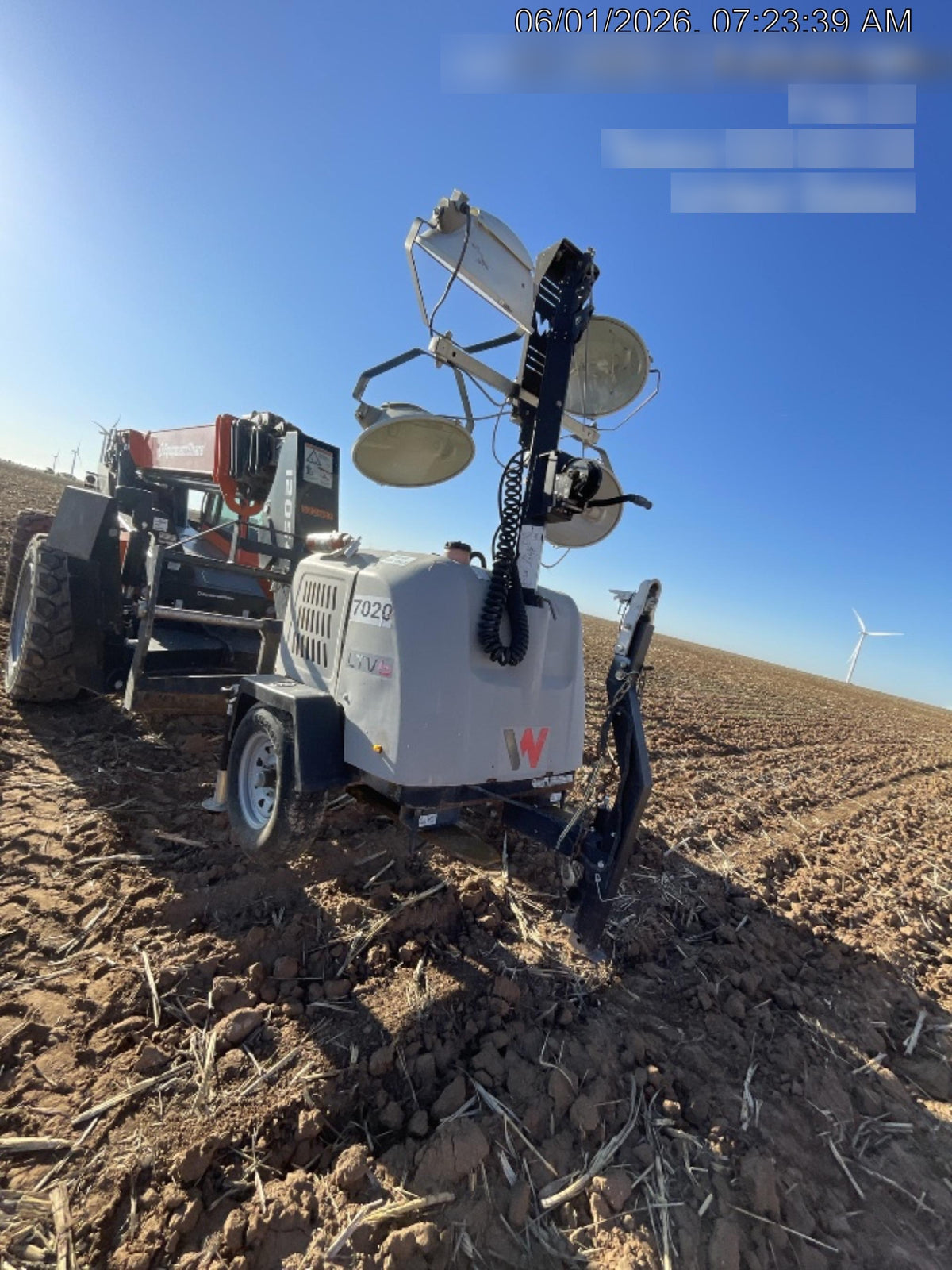 Wacker Neuson LTV6K-MH Wacker Neuson LTV6K Light Tower w/Kubota Engine