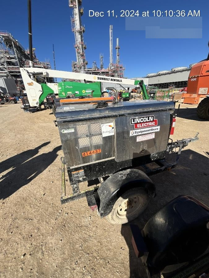 2024 Lincoln Electric LE400 Kubota V1505, Trlr, Cable Rack, Light Kit, ES Decals, T3