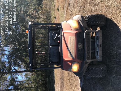 2019 Kubota RTV-X900G-H - 2 Passenger 4wd Utility Cart, LED Strobe, Windshield Tempered Glass, Plastic Canopy, Backup Alarm