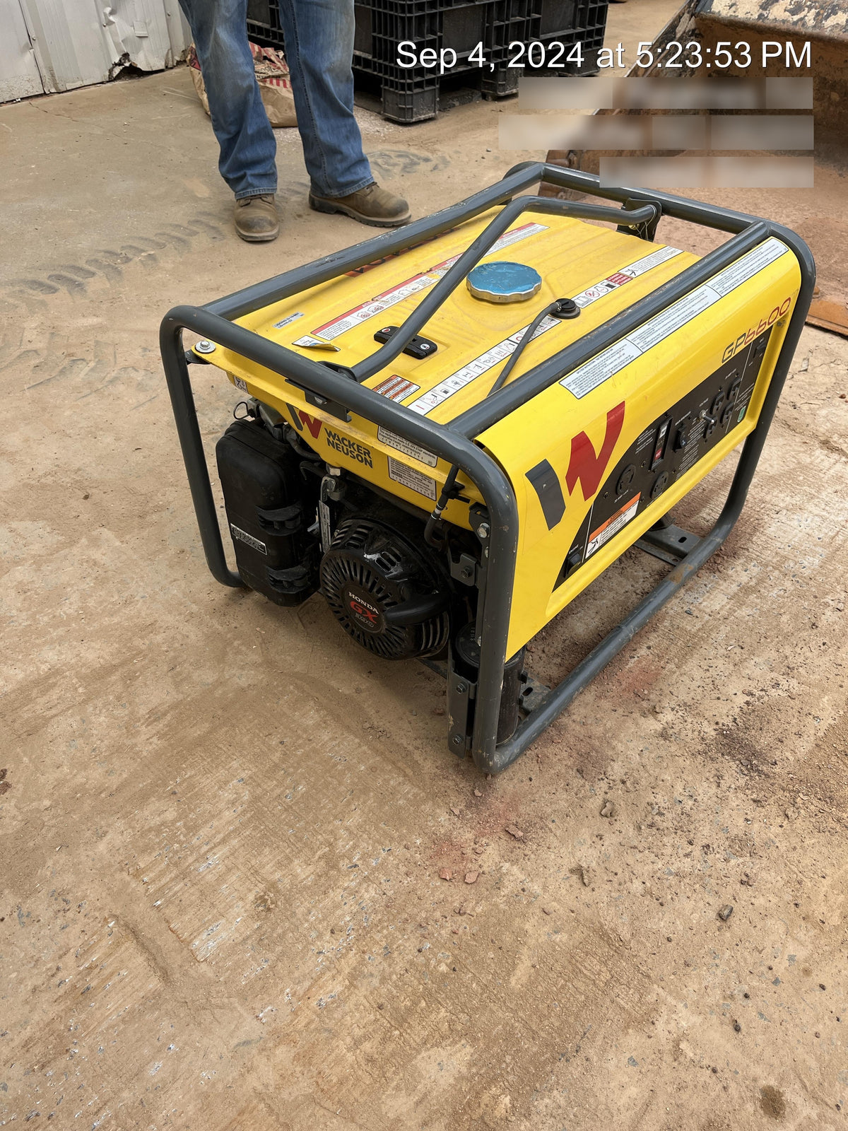 2022 WACKER NEUSON GP6600A