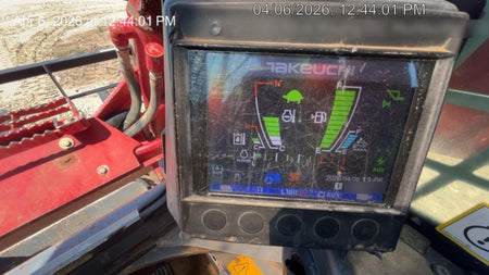 2019 Takeuchi TL12V2C ROPS/FOPS Cab, Heat/AC, Defroster, Rubber Tracks, Back-up Alarm, Front & Rear Working Lights, Auxiliary Hydraulics, Two-Speed Travel, Electronic Monitoring System, Hydraulic Universal Quick Hitch w/80" HD Smooth Dirt Bucket with Bolt-on Edge, 24.0 cu ft. Capacity