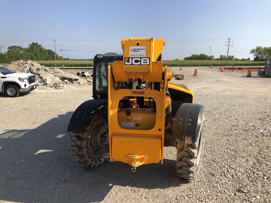 2020 JCB 509-42 Cab/Heat/Air, Solid Tires, Work Lights, Beacon, Aux Hydraulics, Back up Alarm, Lifting Eye, ES Decals