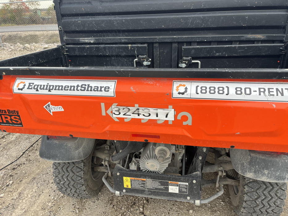 2023 Kubota RTV-X1140W-H 4WD, LED Strobe, Windshield Acrylic Clear, Plastic Canopy, Wire Harness Kit, Backup Alarm