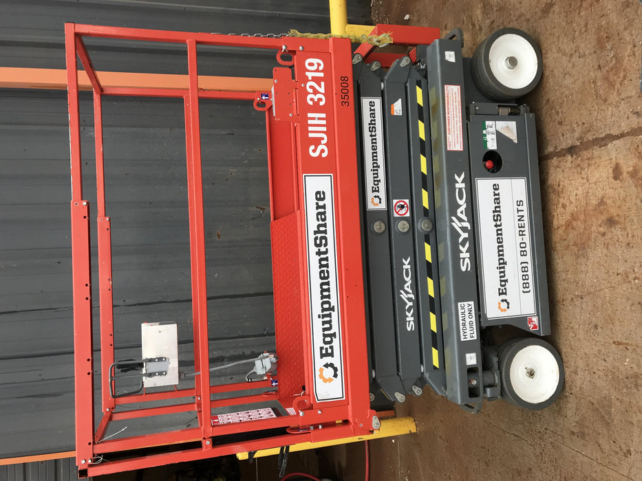 2019 Skyjack SJIII-3219 Standard Options, Trojan Batteries