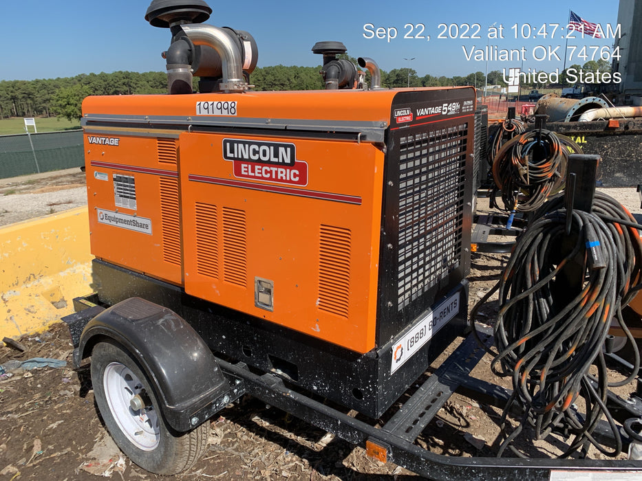 2021 Lincoln Electric Vantage 322 VANTAGE 322 READY-PAK 3