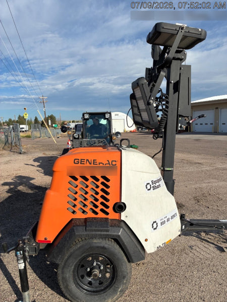 2024 Generac MLT2 Diesel, Flex Switch 120V Input, Powerzone Controller, 
(4) 320W LED Lights, 4kW Generator, 39.9 Gal Fuel Tank, 2" Ball, T3