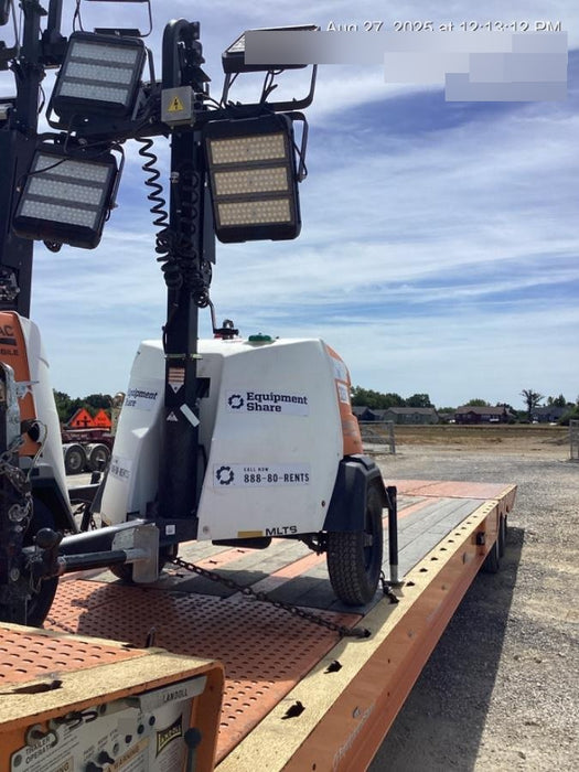 2023 Generac MLT2 Diesel, Flex Switch 120V Input, Powerzone Controller, (4) 320W LED Lights, 4kW Generator, 39.9 Gal Fuel Tank, 2" Ball, T3