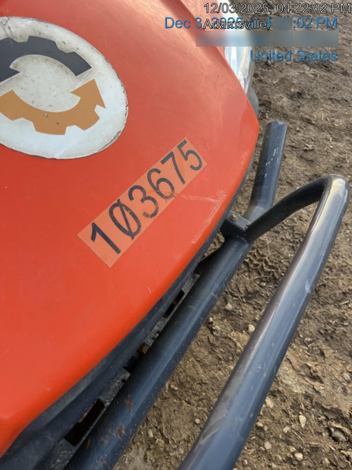 2020 Kubota RTV-X1140W-H 4WD utility cart -LED strobe -Windshield tempered glass -Plastic canopy -Wire harness kit -Backup alarm