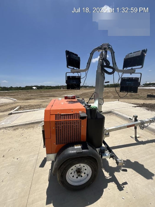 2024 Wanco WLTT-4MM4K Diesel, Deep Sea Controller, Shore Power Plug, Auto Start, (4) 350W LED Floodlights, 4kW Generator, 60 Gal Fuel Tank, 2" Ball, T3