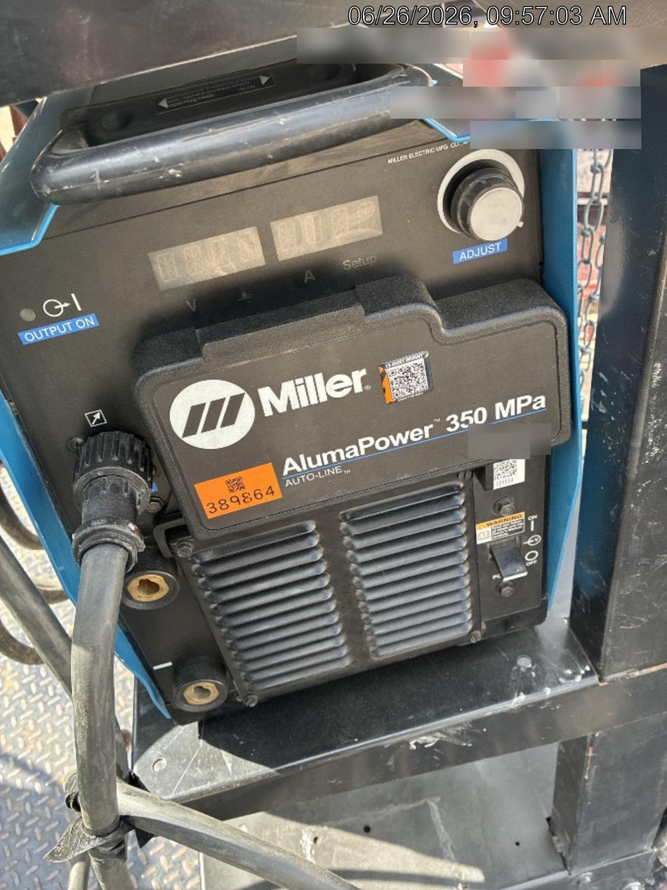 2023 MILLER ELECTRIC AlumaPower 350 MPA