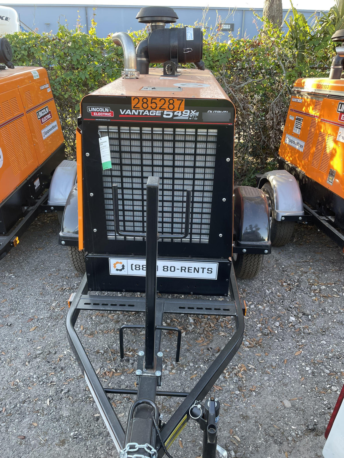 2022 Lincoln Electric Vantage 549X Crosslink Technology, Trailer Mounted, ES Decals, T3