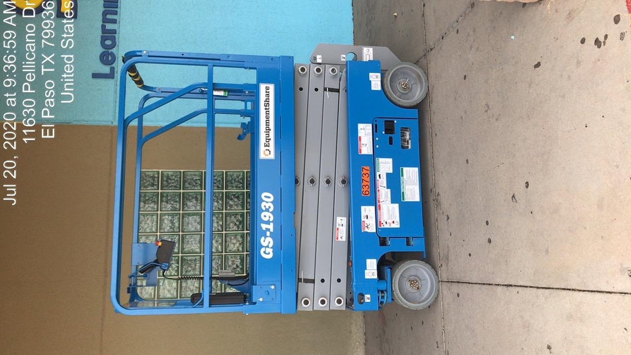 2020 Genie GS-1930 Standard Machine