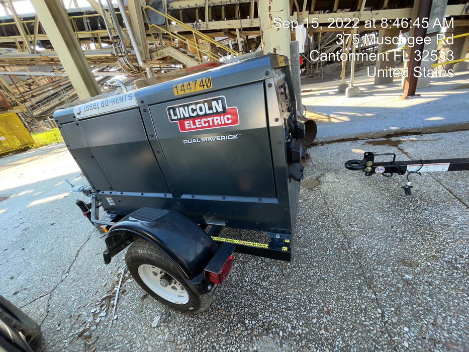 2021 Lincoln Electric Dual Maverick 200/200X Ready Pak 3 (includes trailer, cable rack, fender light kit)