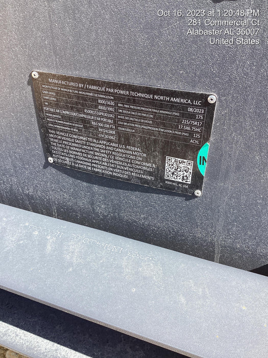 2023 ATLAS COPCO XAS 900