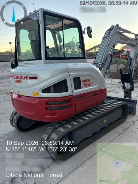 2024 TAKEUCHI TB250-2CR