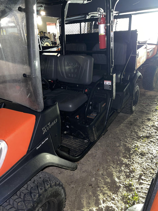 2021 Kubota RTV-X1140W-H Plastic Canopy, Windshield Acrylic Clear, LED Strobe Light, Wire Harness Kit, Back up Alarm