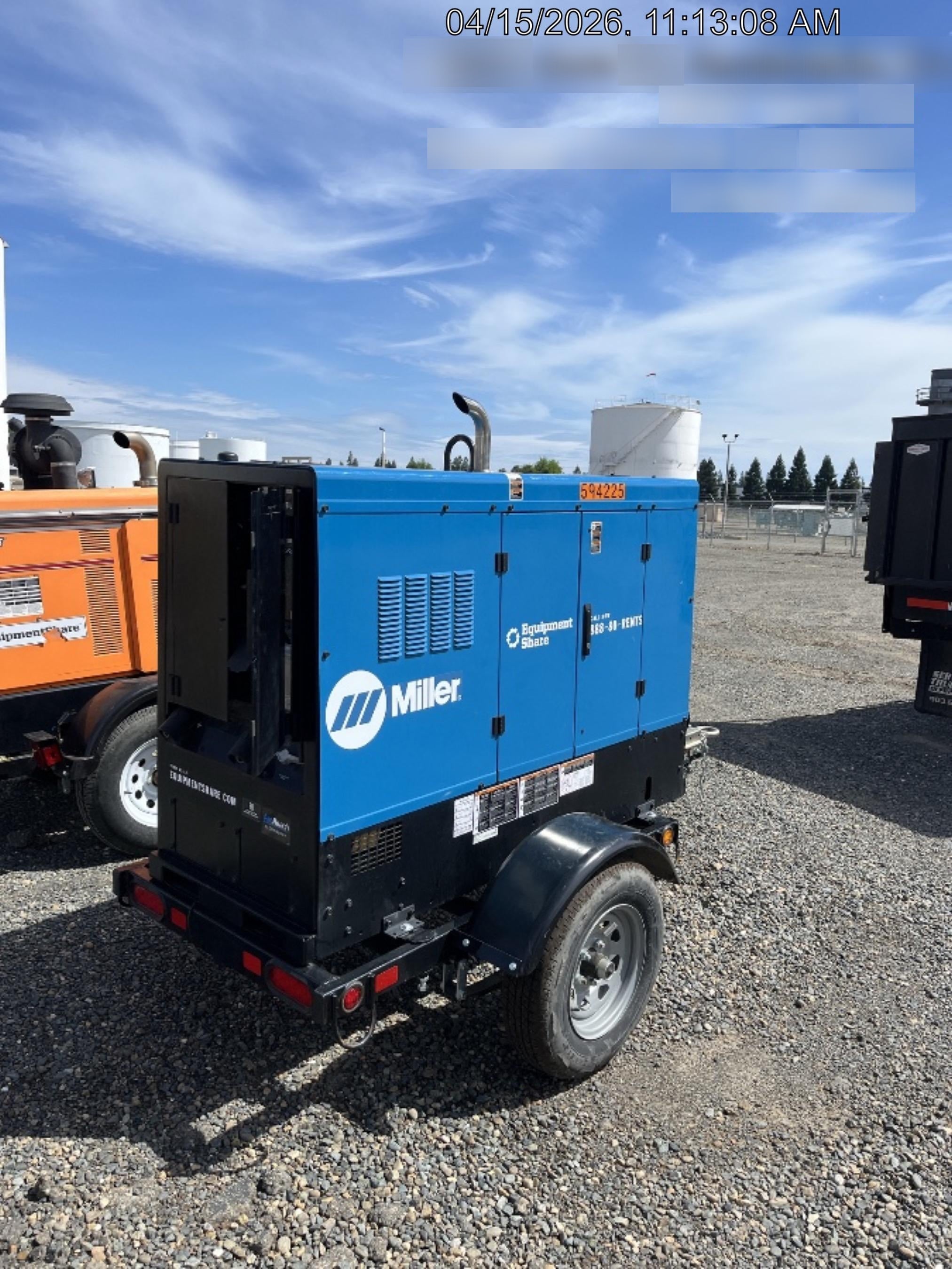 2025 MILLER ELECTRIC BIG BLUE 500