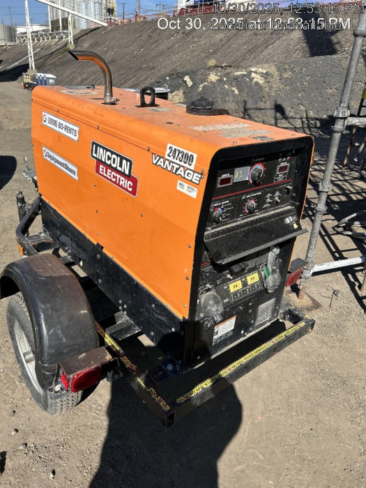 2022 Lincoln Electric LE400 Kubota V1505, Trlr, Cable Rack, Light Kit, ES Decals, T3