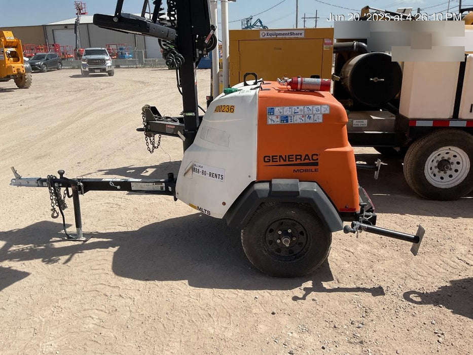 2024 Generac MLT2 Diesel, Flex Switch 120V Input, Powerzone Controller, 
(4) 320W LED Lights, 4kW Generator, 39.9 Gal Fuel Tank, 2" Ball, T3