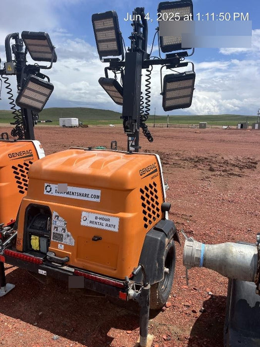 2023 Generac MLT2 Diesel, Flex Switch 120V Input, Powerzone Controller, (4) 320W LED Lights, 4kW Generator, 39.9 Gal Fuel Tank, 2" Ball, T3