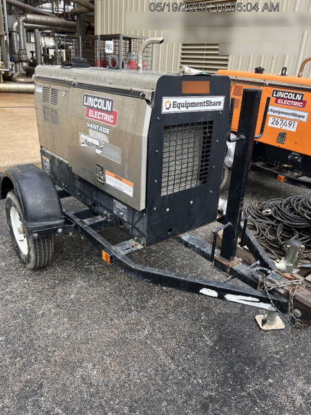 Lincoln Electric Vantage 322 Lincoln Vantage 322 Welder w/Trailer